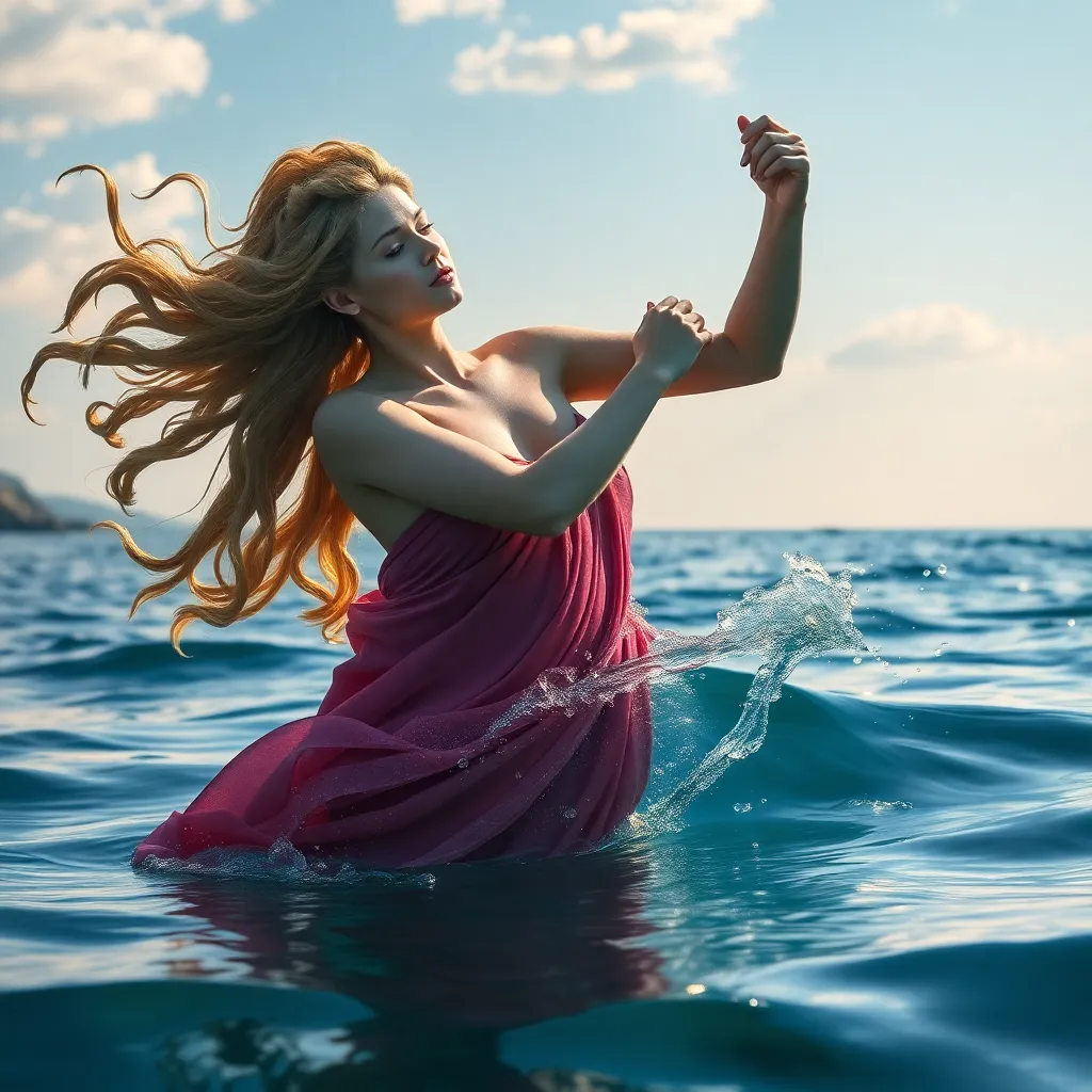 Aphrodite and the Sea: Her Connection to Water and Emotion