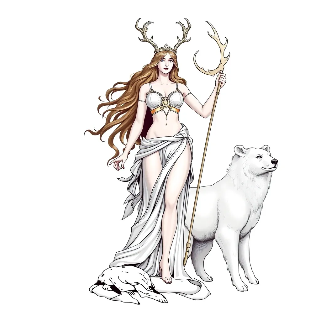 Artemis and Her Animal Companions: Symbolism of the Deer and Bear