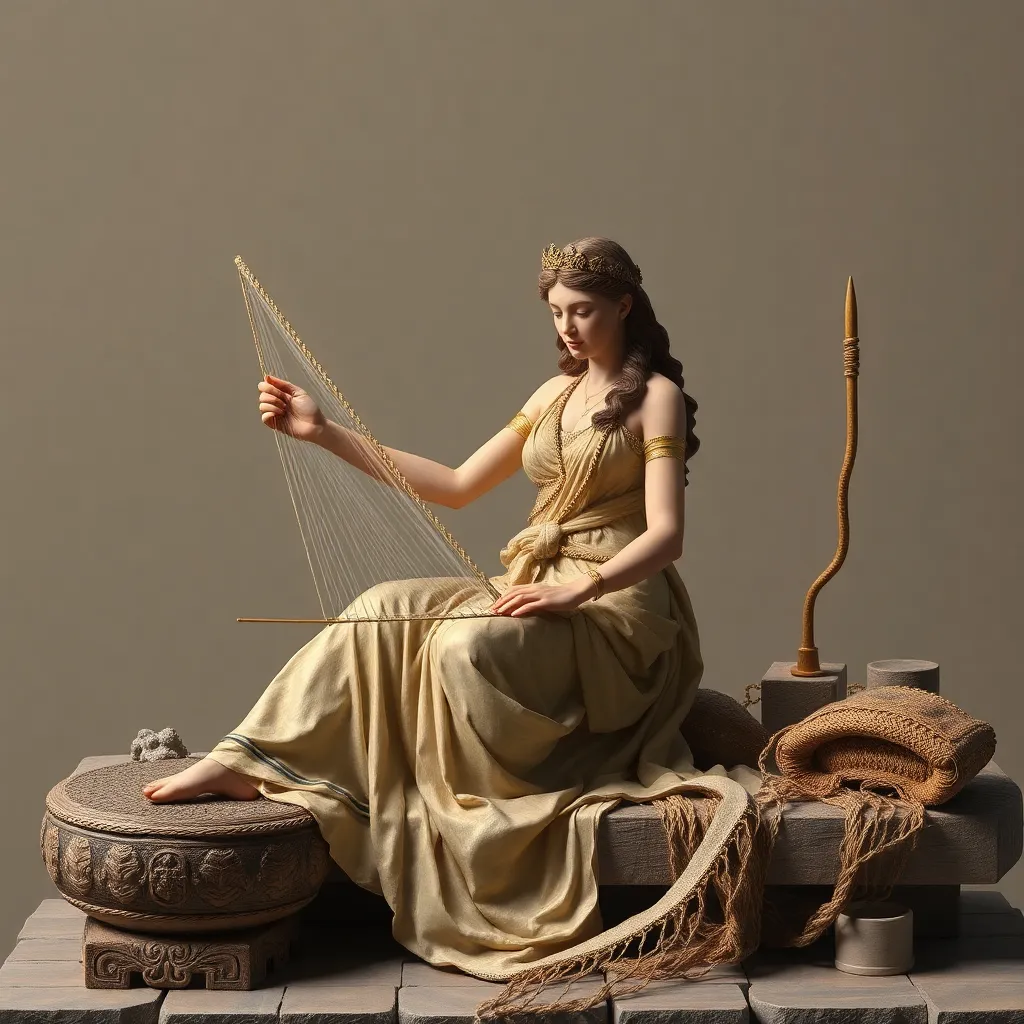 Athena and the Craft of Weaving: The Story of Arachne