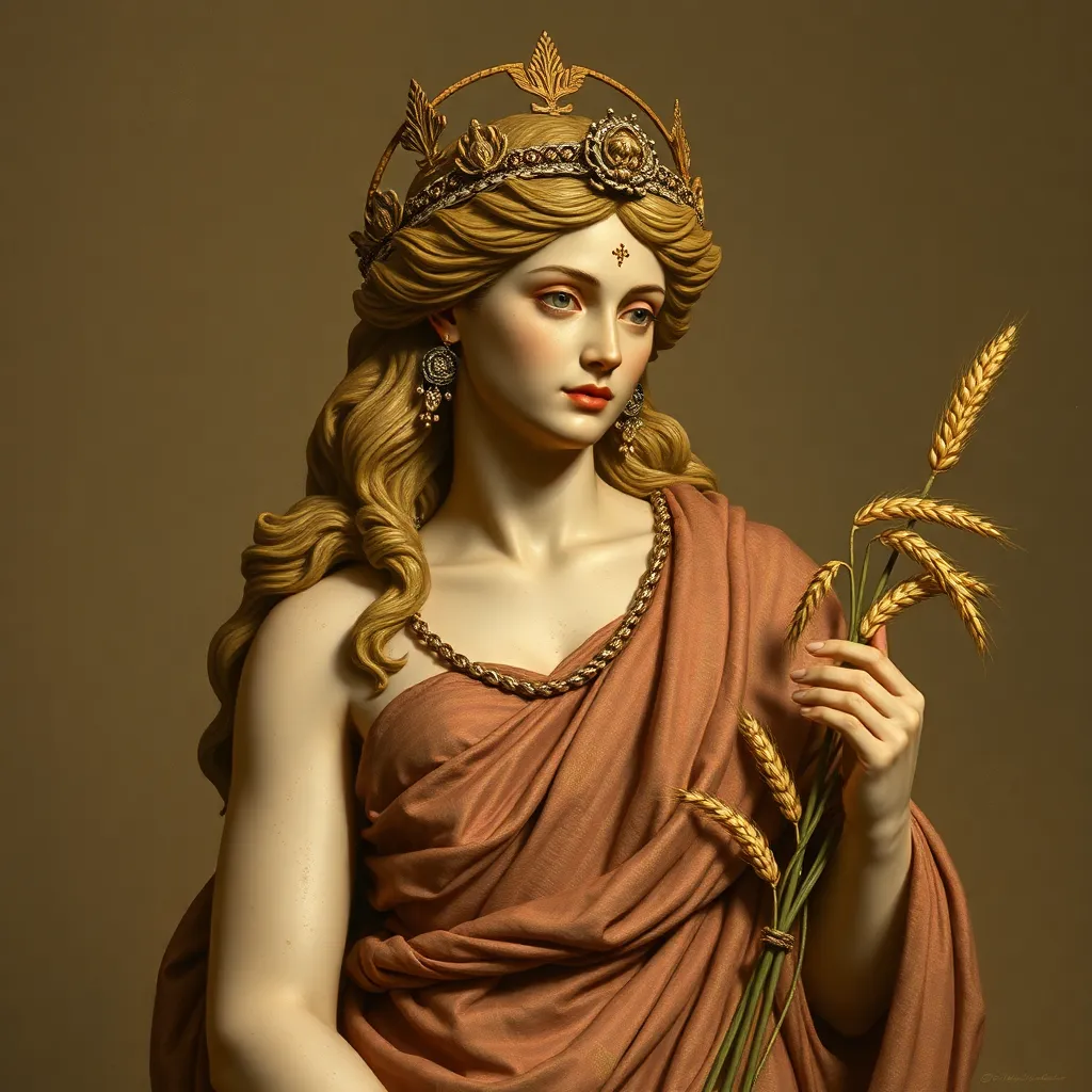 Demeter in Art: How Ancient Artists Portrayed the Goddess of Grain