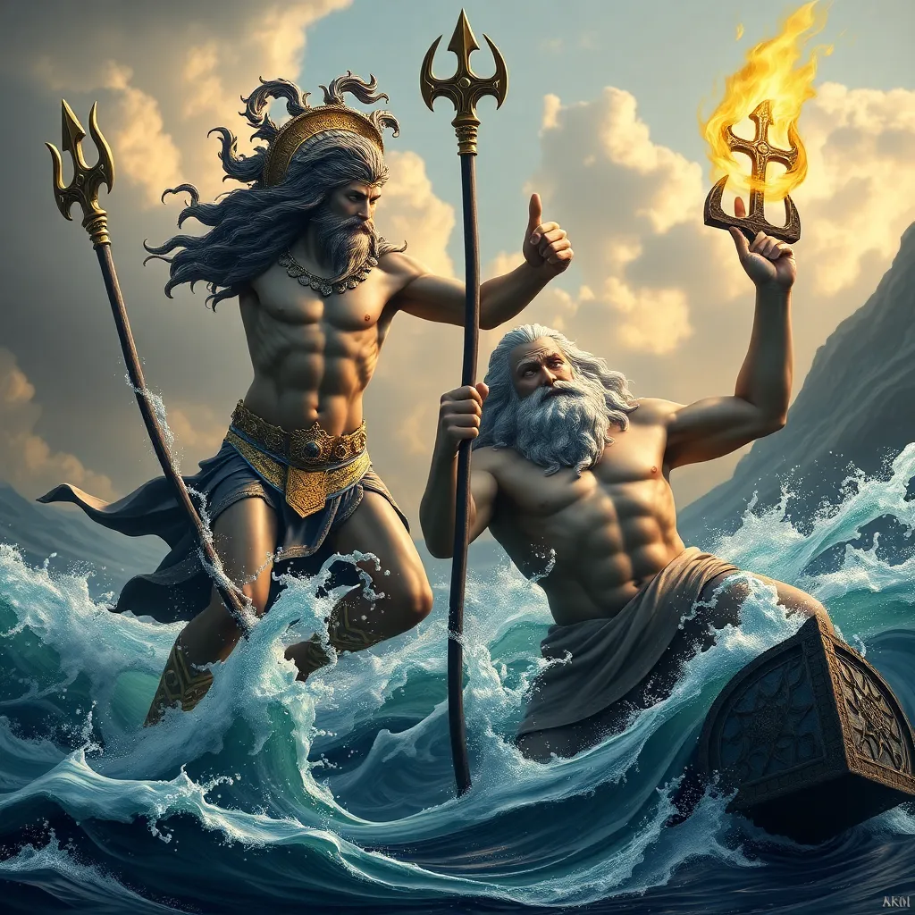 Poseidon vs. Zeus: The Power Struggle Among the Gods