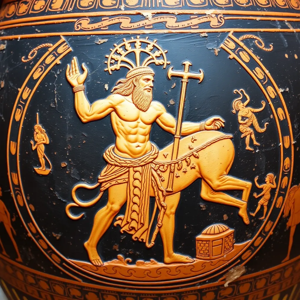 The Depiction of Ares in Ancient Greek Pottery