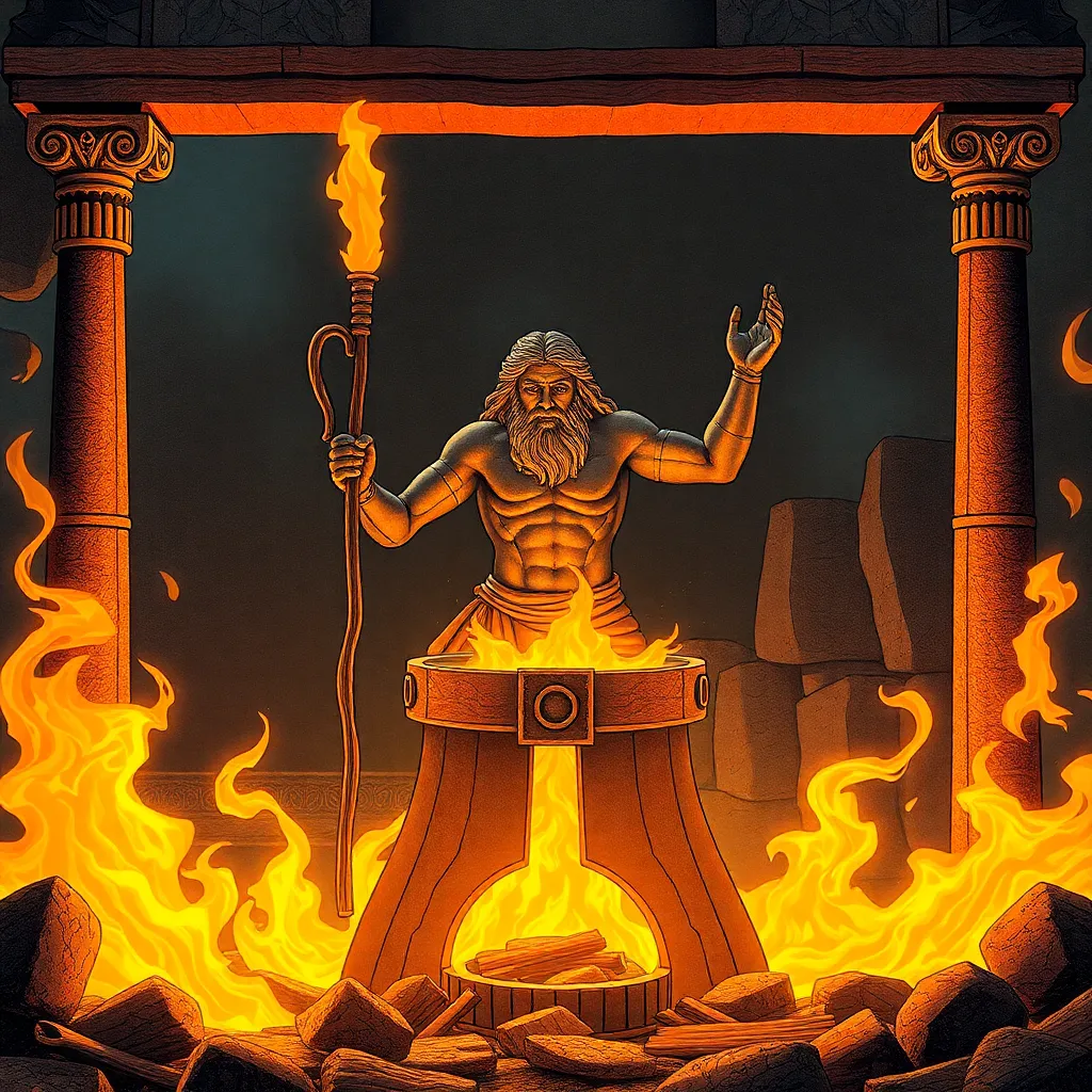 The Forge of Hephaestus: Understanding the God of Fire and Metalwork