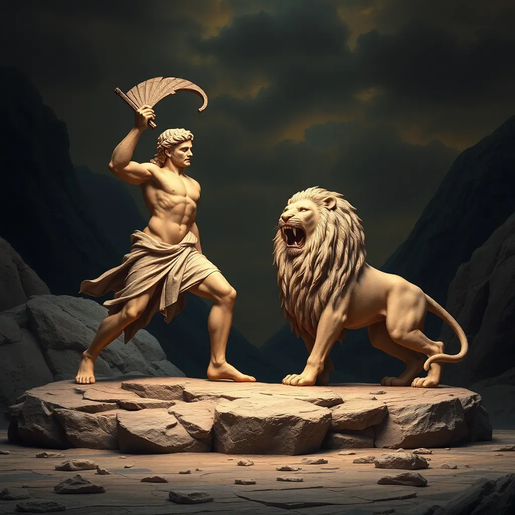 The Myths of Apollo and the Nemean Lion: A Test of Strength