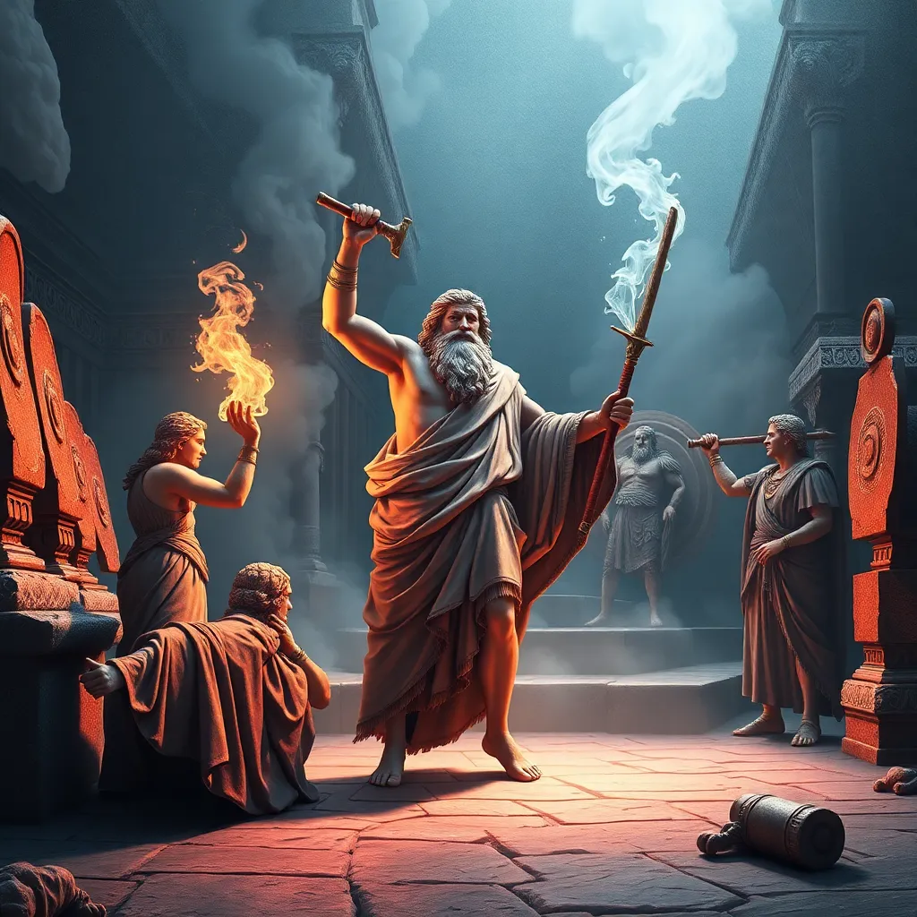 The Myths of Hephaestus and His Role in the Divine Hierarchy