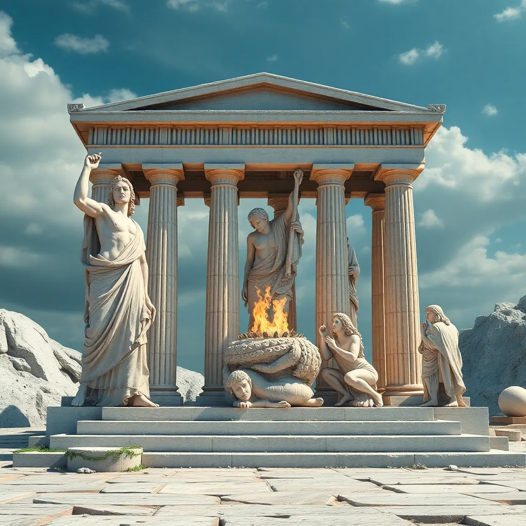 The Olympians and the Concept of Sacrifice in Greek Mythology