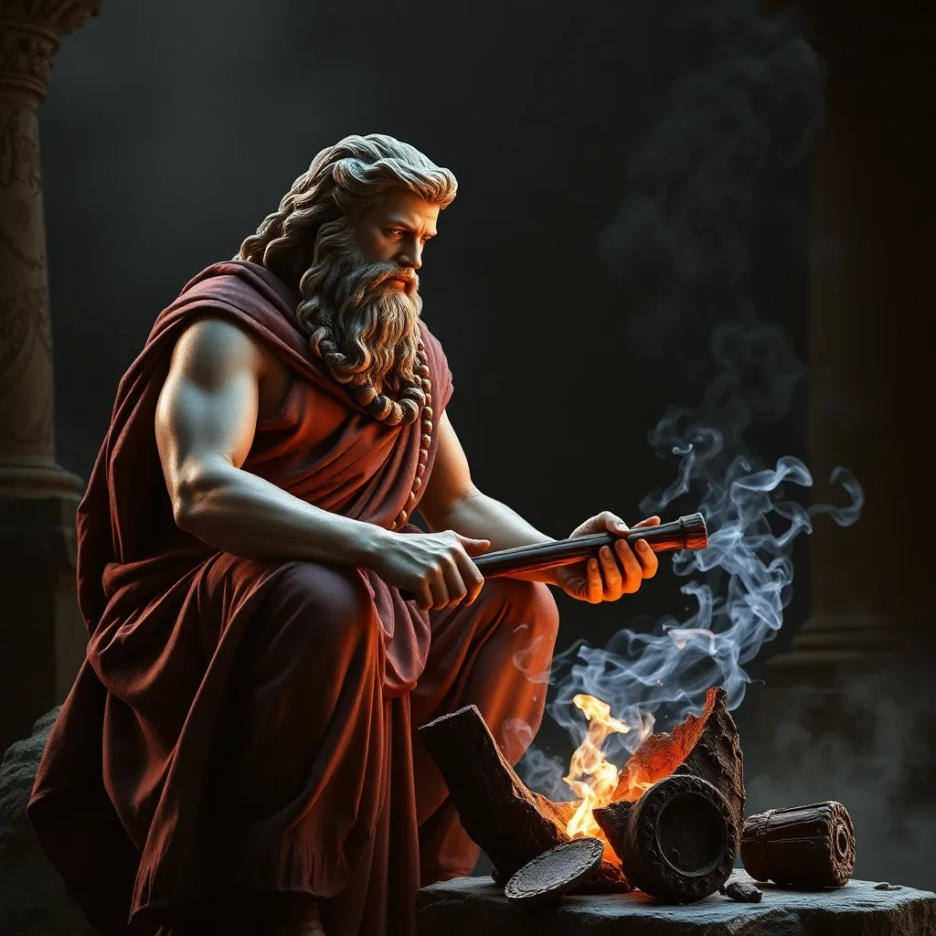 The Role of Hephaestus in the Epic of the Iliad: Crafting Fate