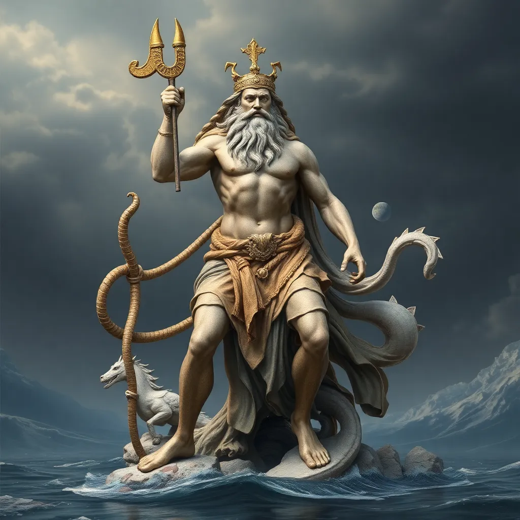 The Role of Poseidon in Greek Cosmology and Creation Myths