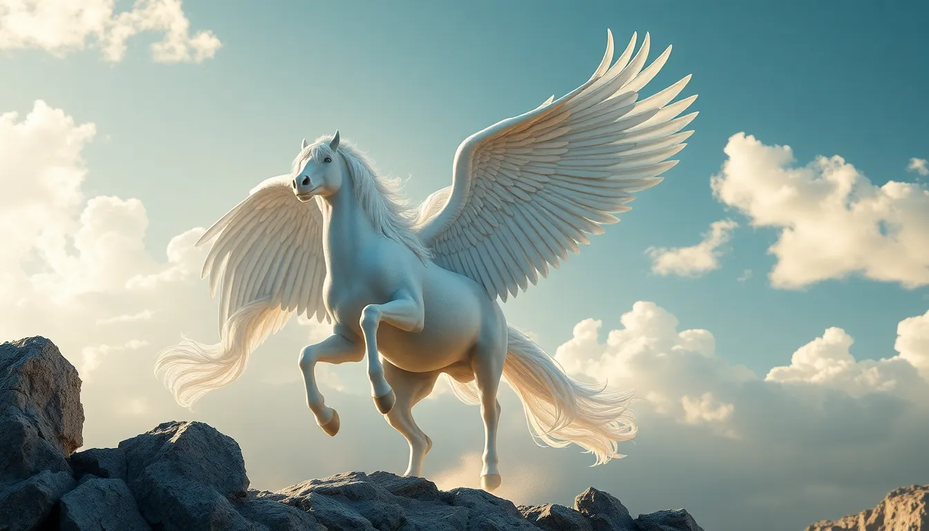 Pegasus and Bellerophon: The Legendary Hero’s Companion