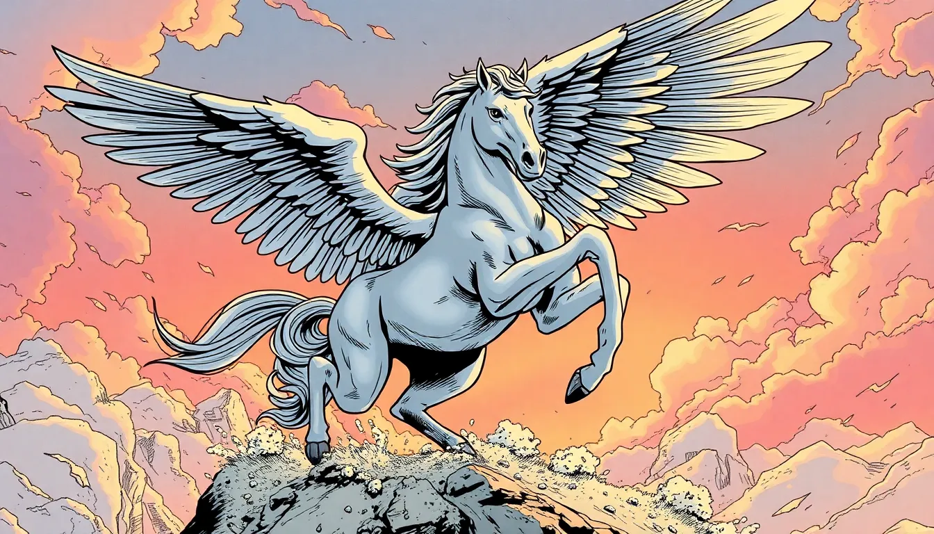 Pegasus in Comics: The Winged Horse in Graphic Novels