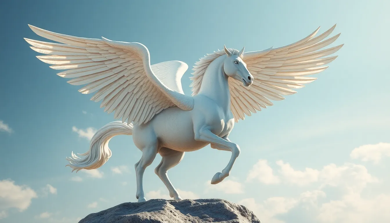 Pegasus in Greek Mythology: A Symbol of Freedom and Inspiration