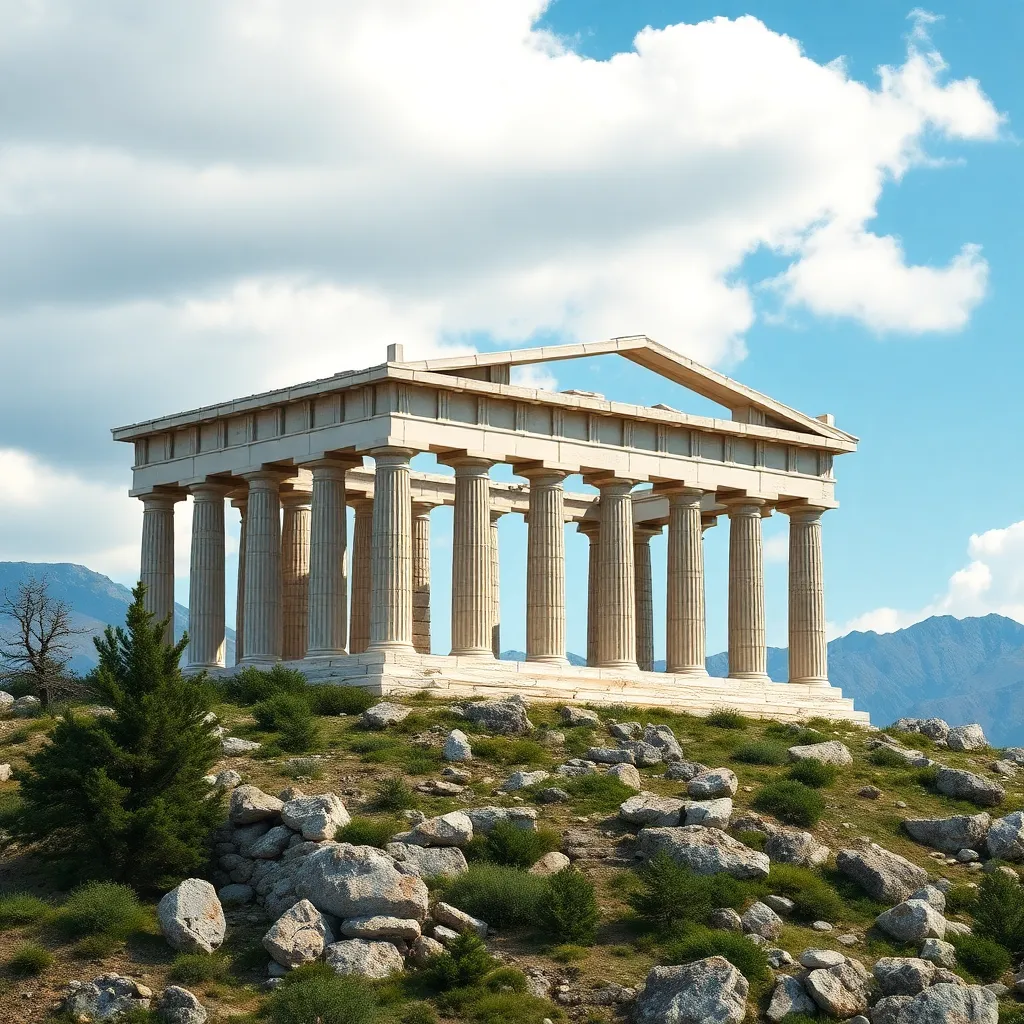 Sacred Sites on Mount Olympus: Temples and Altars