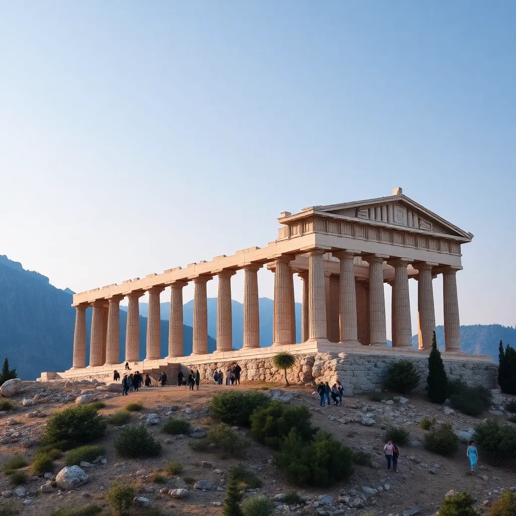 The Architectural Wonders of Mount Olympus in Ancient Greece