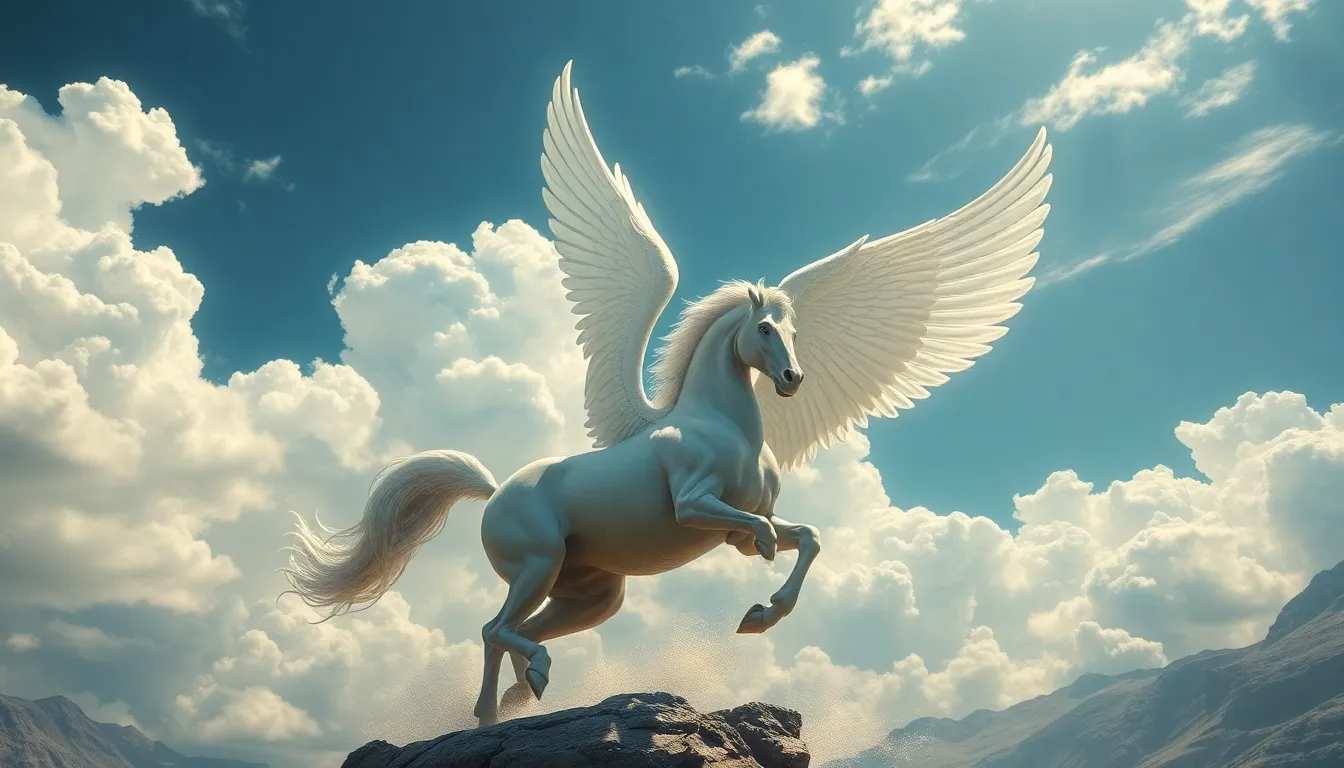 The Birth of Pegasus: From Medusa to the Sky