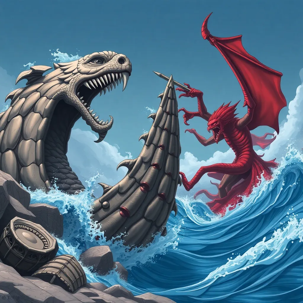 The Charybdis and Scylla: Dual Threats in Greek Mythology