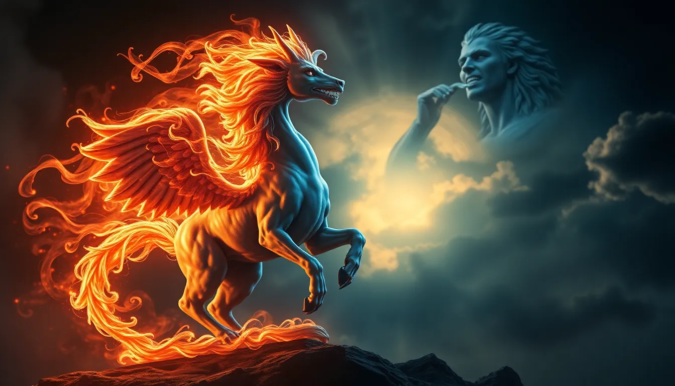 The Chimera as a Metaphor for Inner Conflict and Duality