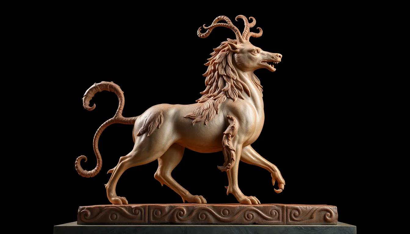 The Chimera in Ancient Greek Philosophy: Symbolic Interpretations