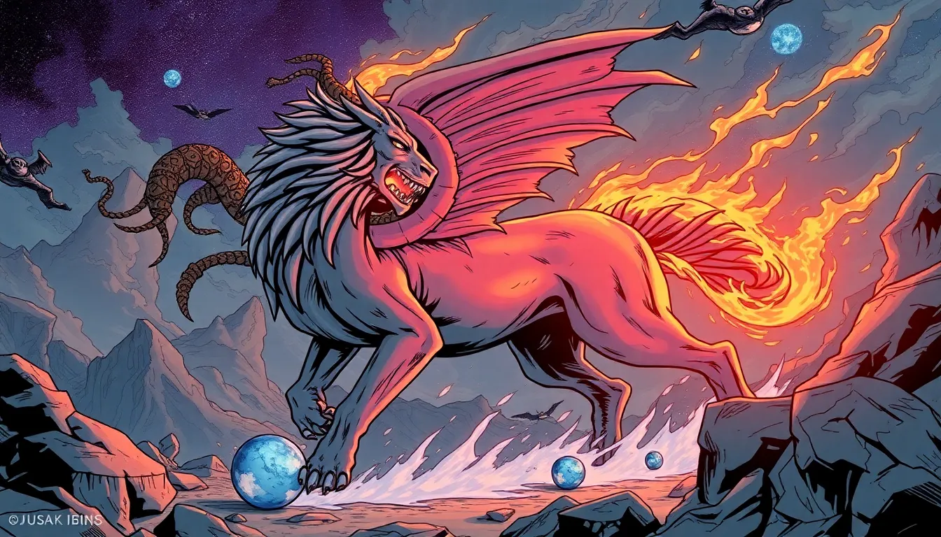 The Chimera in Graphic Novels: Reimagining the Myth