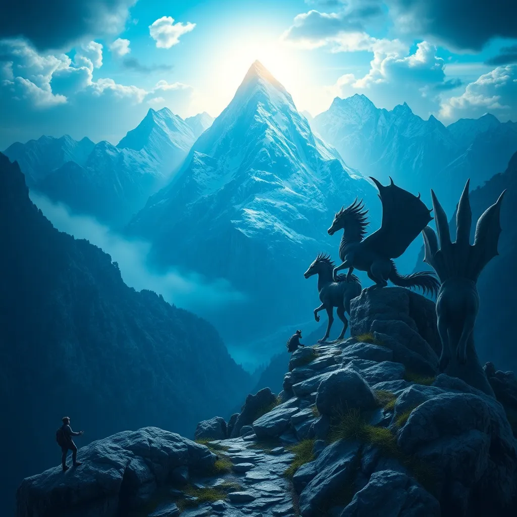 The Connection Between Mount Olympus and Greek Mythical Creatures