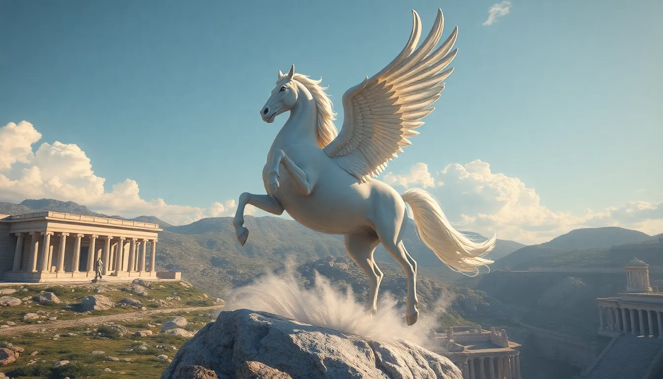 The Connection Between Pegasus and the Arts: A Mythological Overview