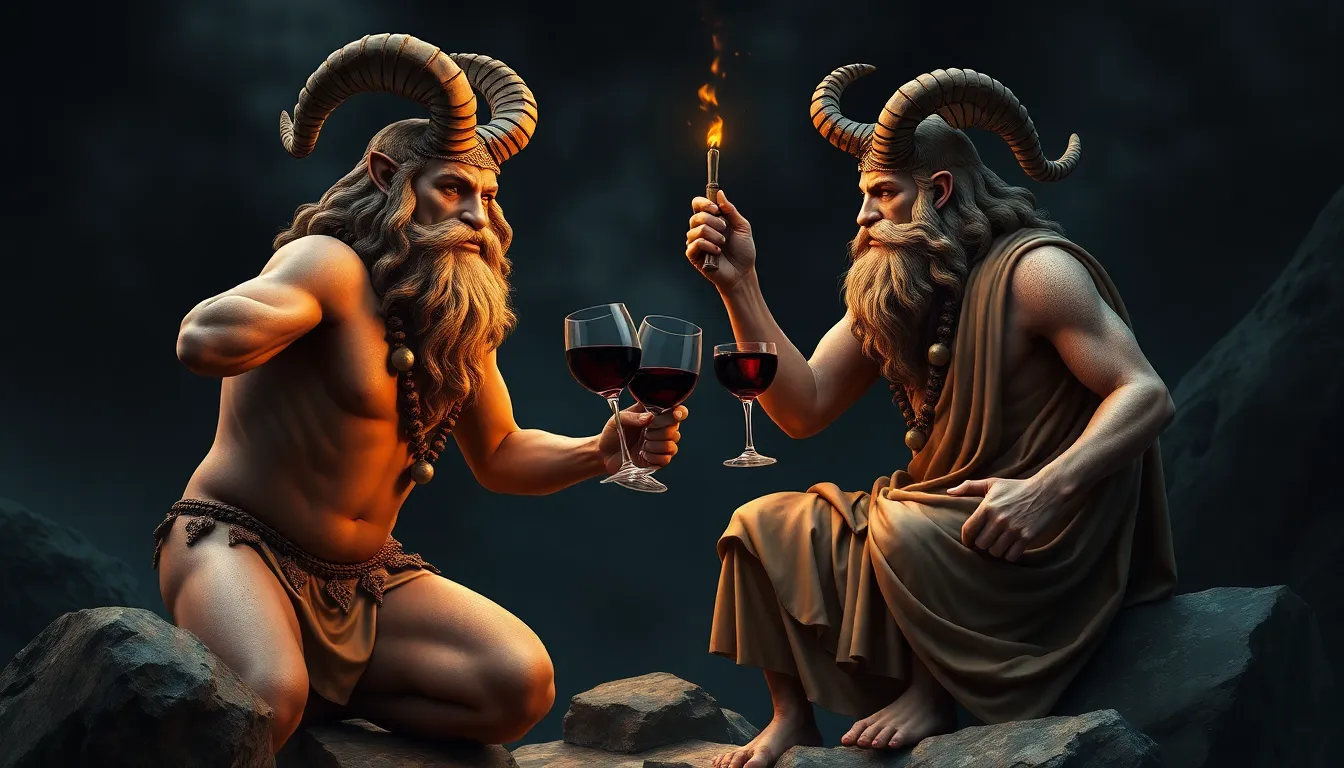 The Connection Between Satyrs and Dionysus: The God of Wine and Revelry