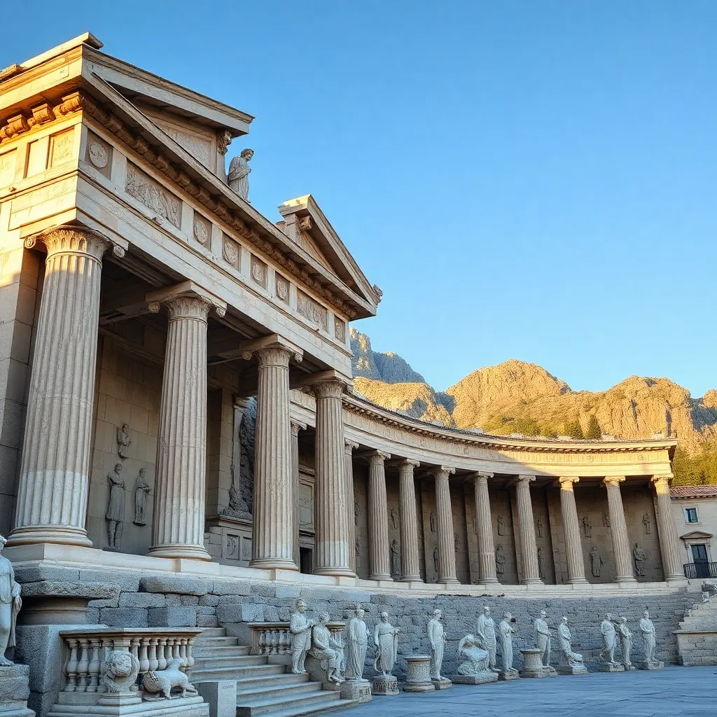 The Influence of Mount Olympus on Greek Theatre and Performance