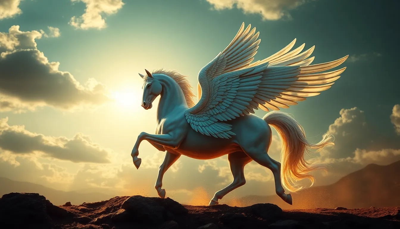 The Myth of Pegasus: A Reflection on Human Aspirations