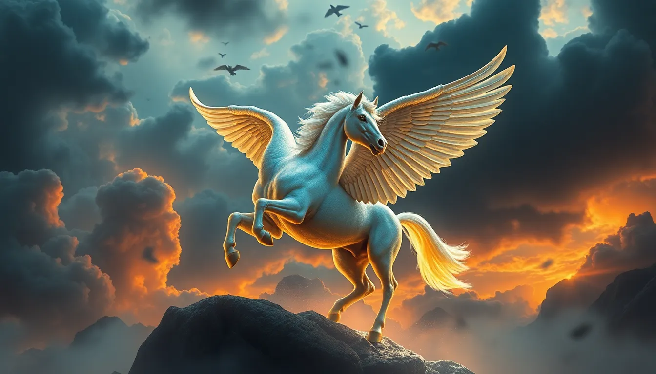 The Origins of Pegasus: Exploring the Mythical Winged Horse