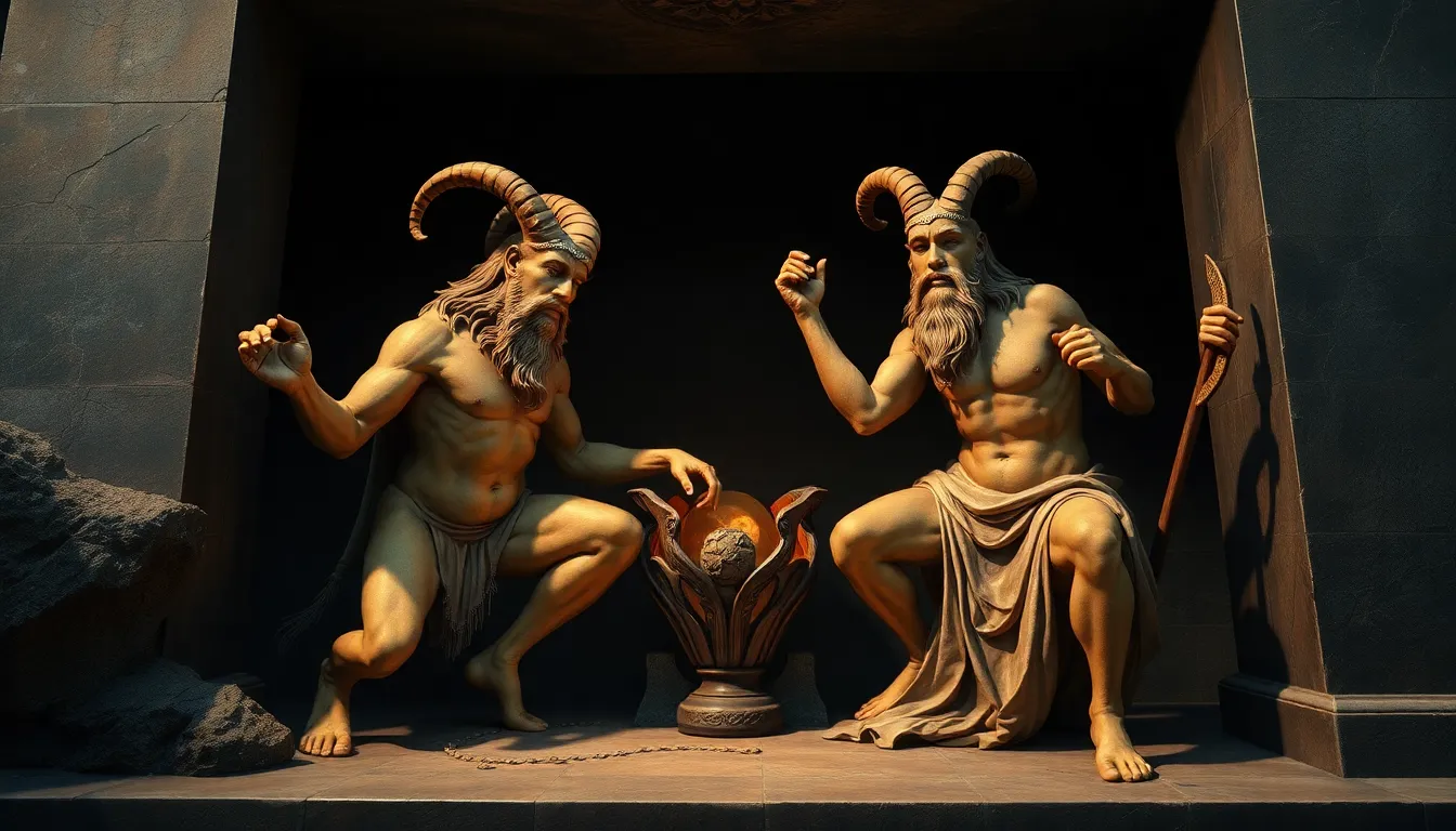 The Relationship Between Satyrs and the Underworld in Mythology