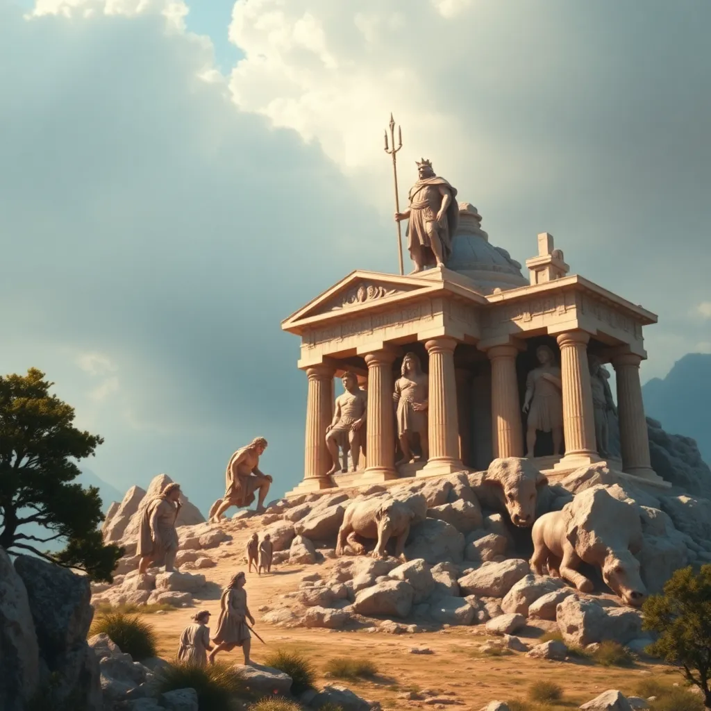 The Role of Mount Olympus in the Myths of the Giants