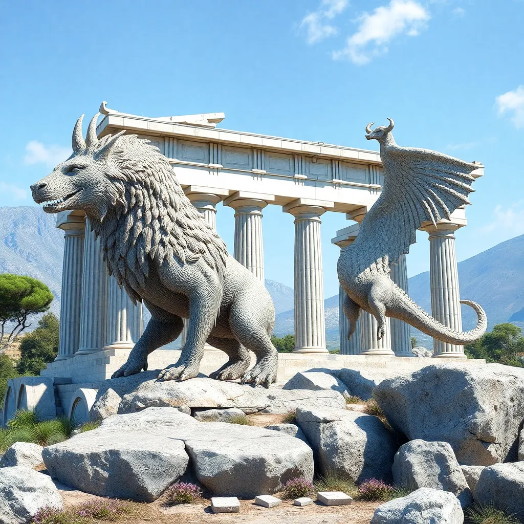 The Role of Mythological Creatures in Greek Geography and Landmarks