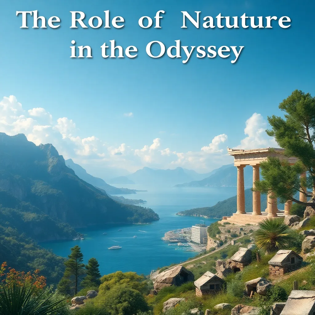 The Role of Nature in the Odyssey: Landscapes and Settings