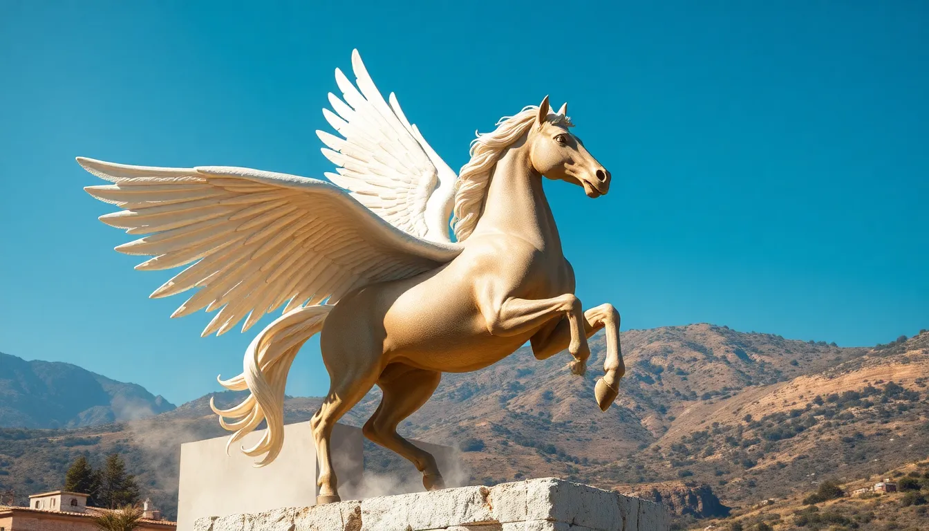 The Role of Pegasus in the Heroic Myths of Greece