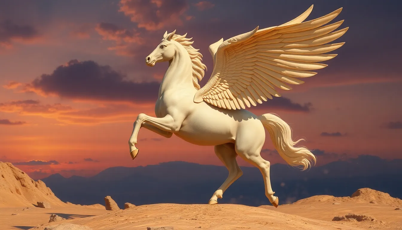 The Role of Pegasus in the Myths of the Greek Titans