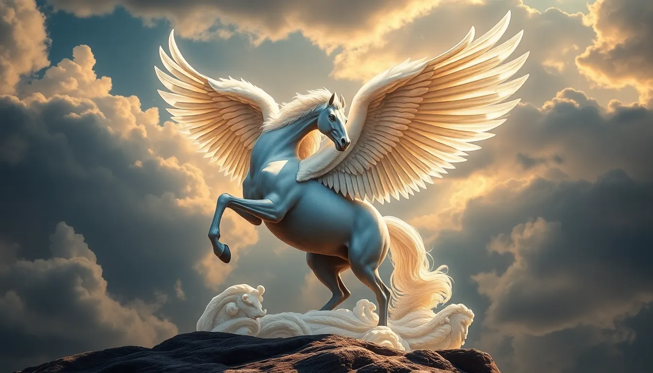 The Role of Pegasus in the Myths of the Olympian Gods