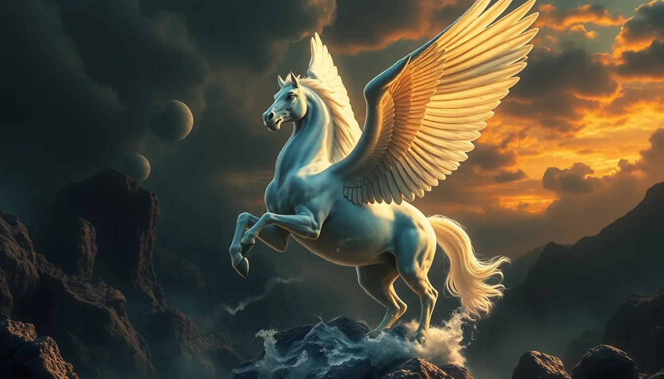 The Role of Pegasus in the Myths of the Underworld