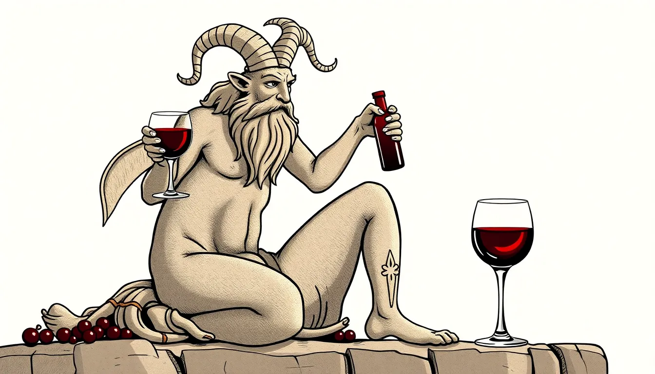 The Satyr’s Relationship with Wine: Myth and Symbolism