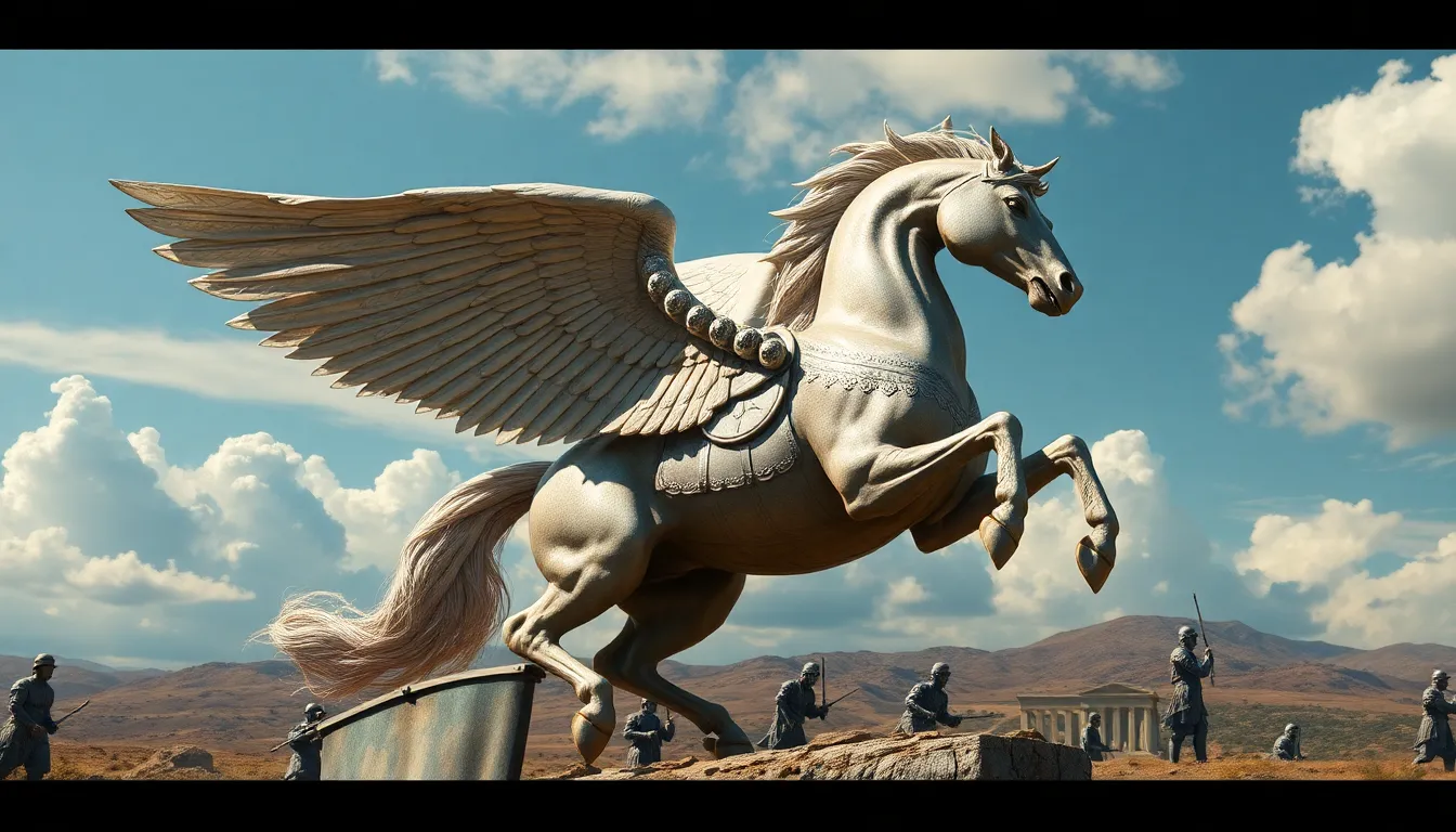 The Significance of Pegasus in Ancient Greek Warfare