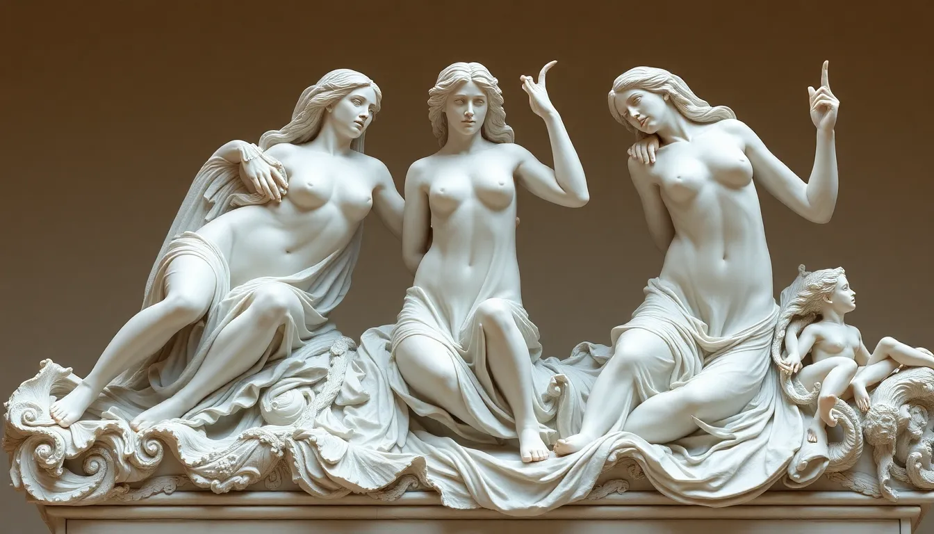 The Sirens in Classical Sculpture: A Visual Exploration