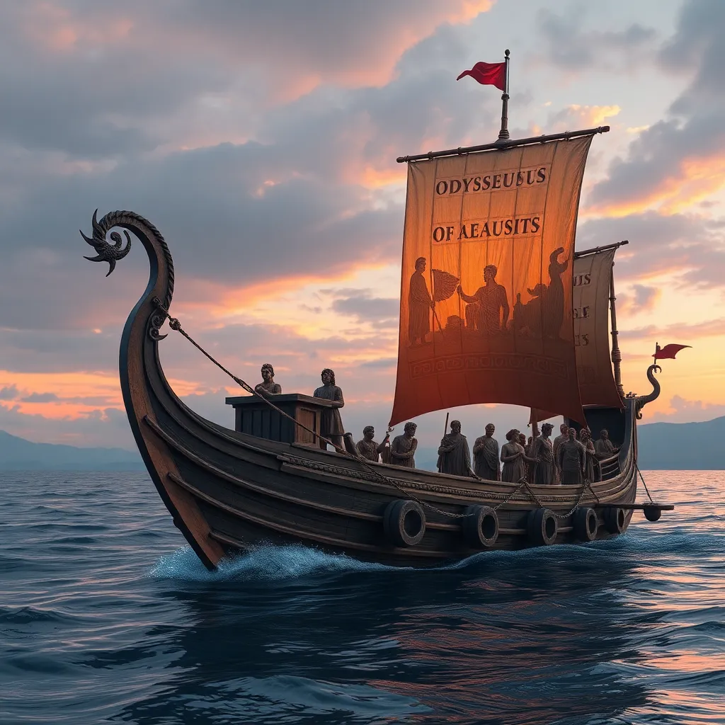 The Symbolism of Odysseus’s Ship: A Vessel of Change