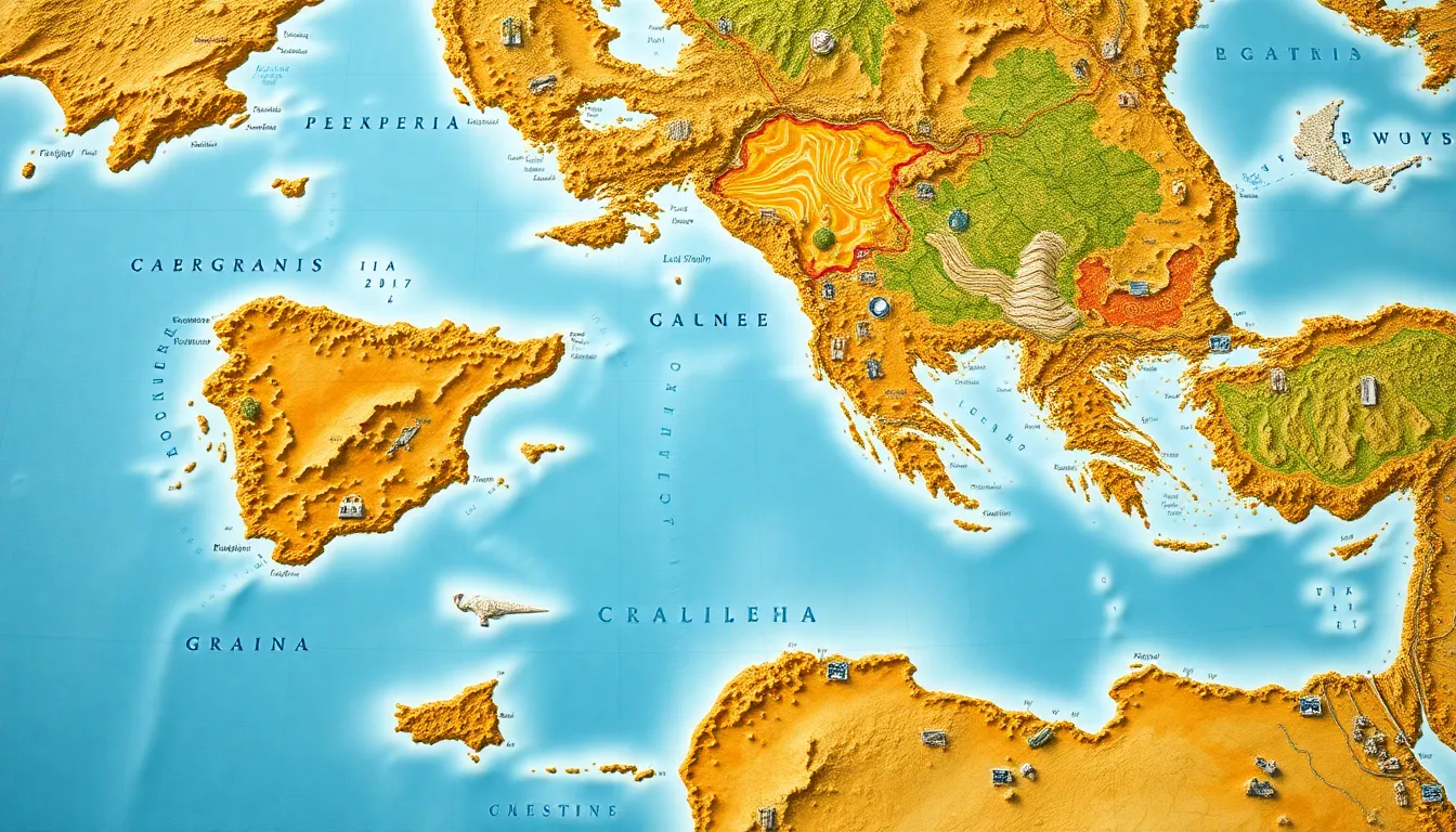 Atlas and the World: Understanding the Mythical Geography of Greece