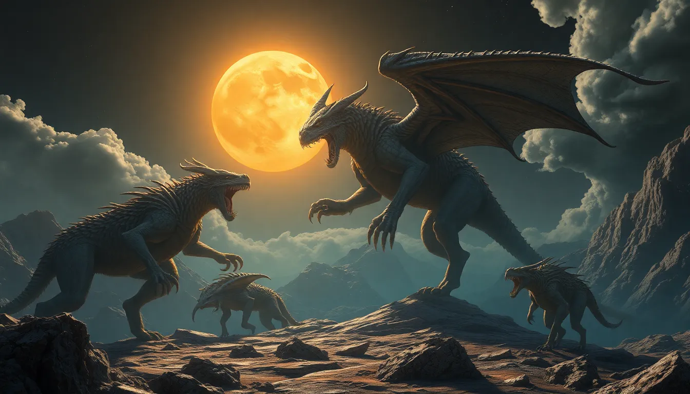 Gaia and the Birth of Monsters: Mythical Creatures from the Earth