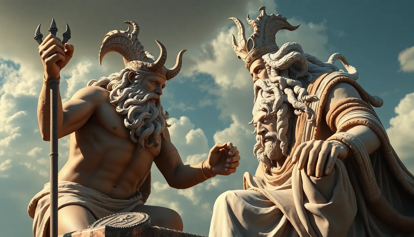 The Complex Relationship Between Cronus and Zeus