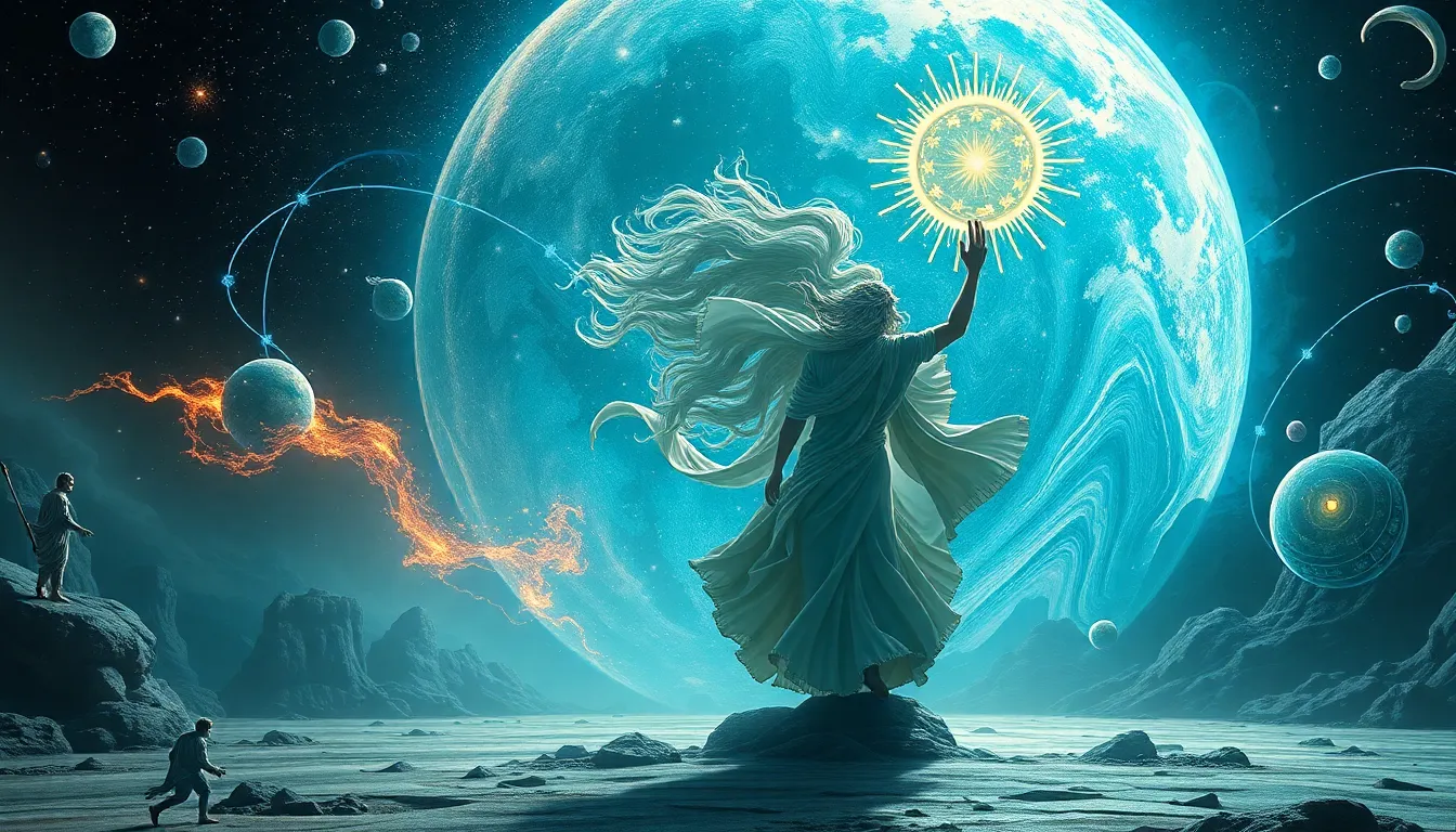 The Cosmic Dance of Uranus and Gaia: Myths Explored