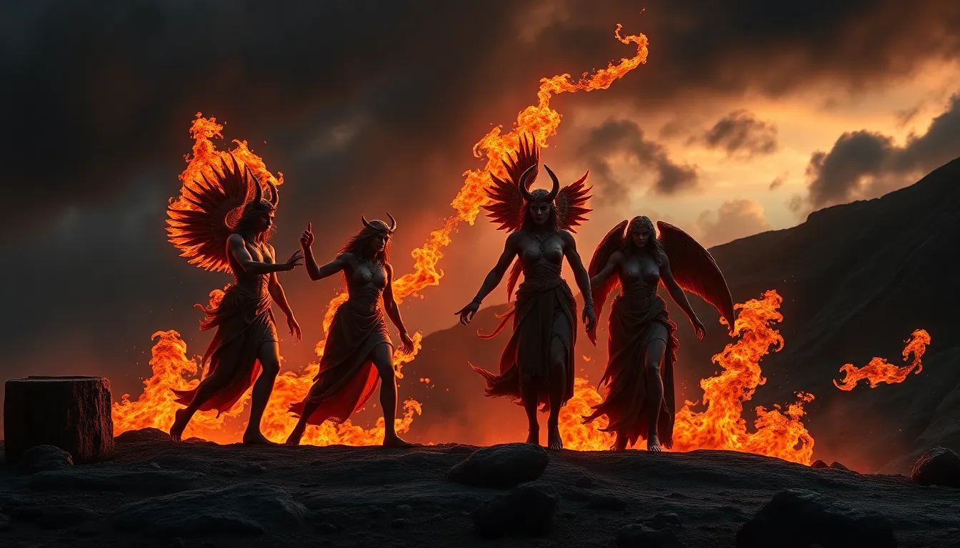 The Furies: Their Evolution in Ancient Greek Mythology