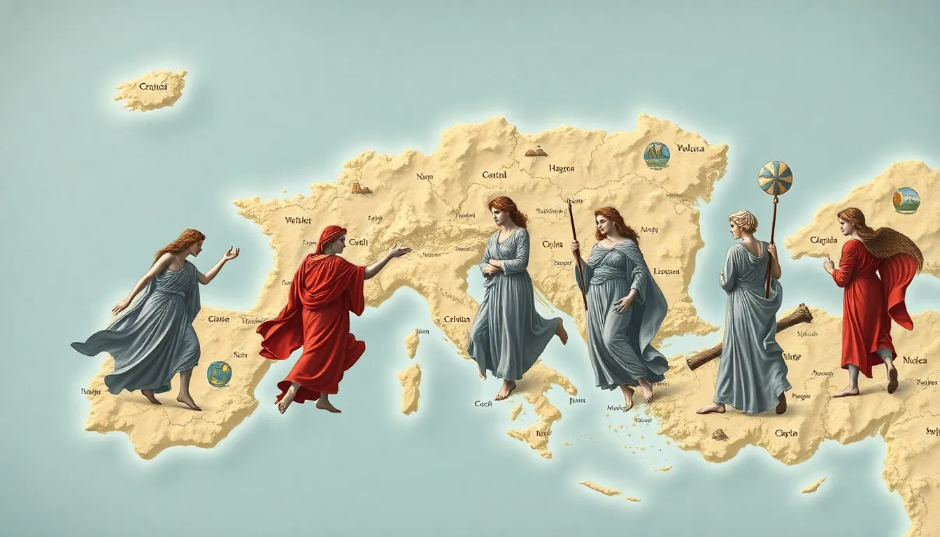 The Muses and Their Influence on the Art of Cartography