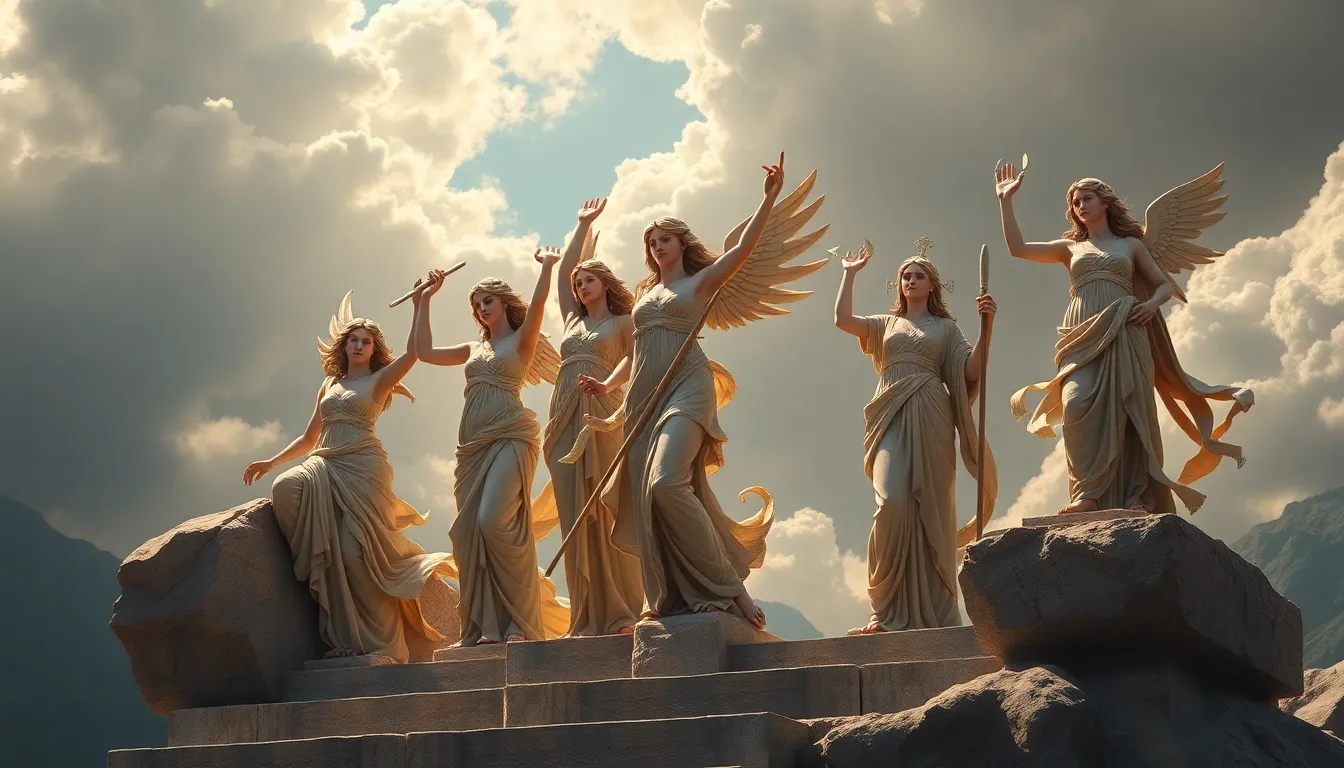 The Nine Muses of Greek Mythology: An Overview of Their Domains