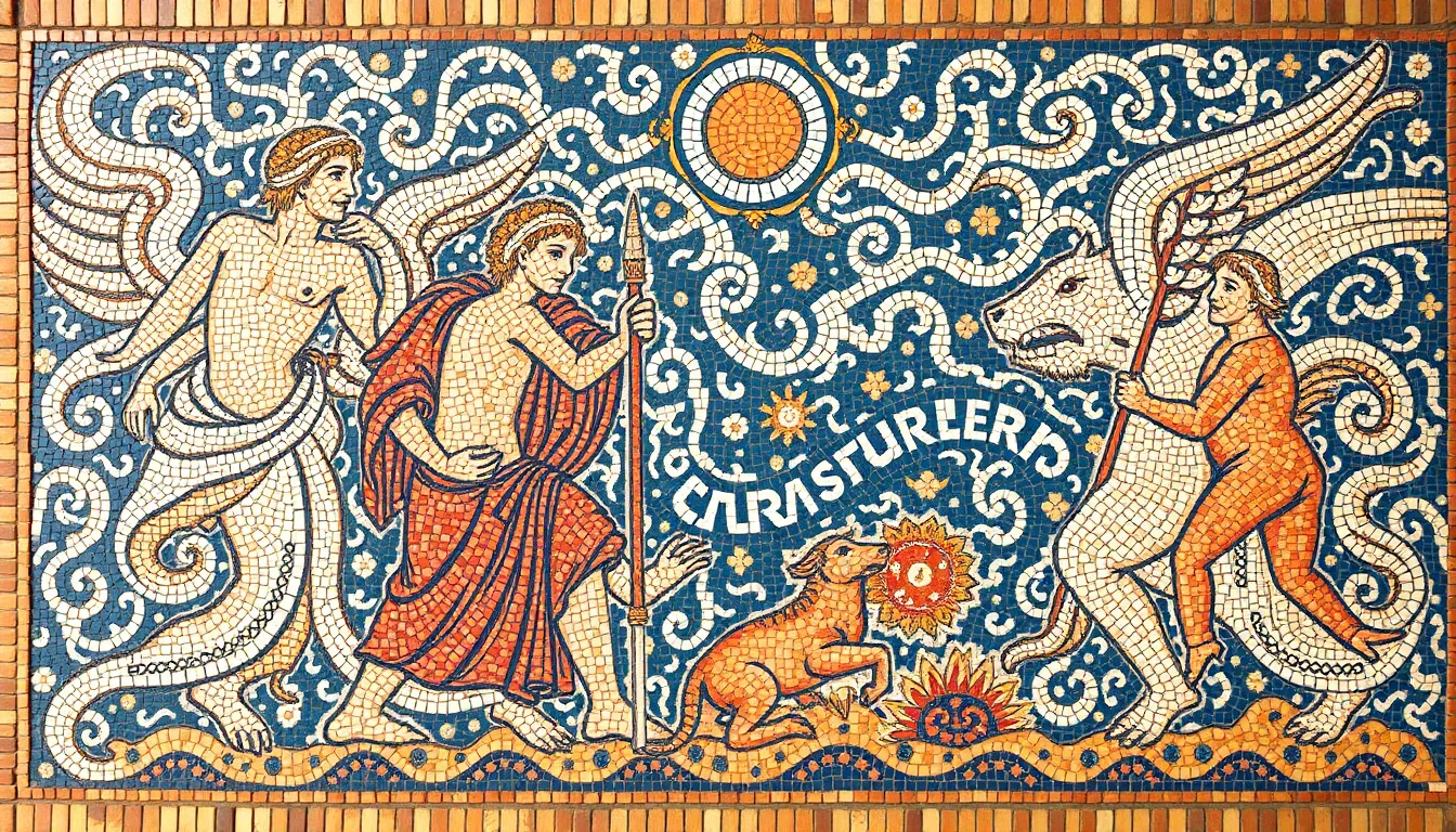 Mosaic Masterpieces: The Use of Greek Mythology in Ancient Mosaics