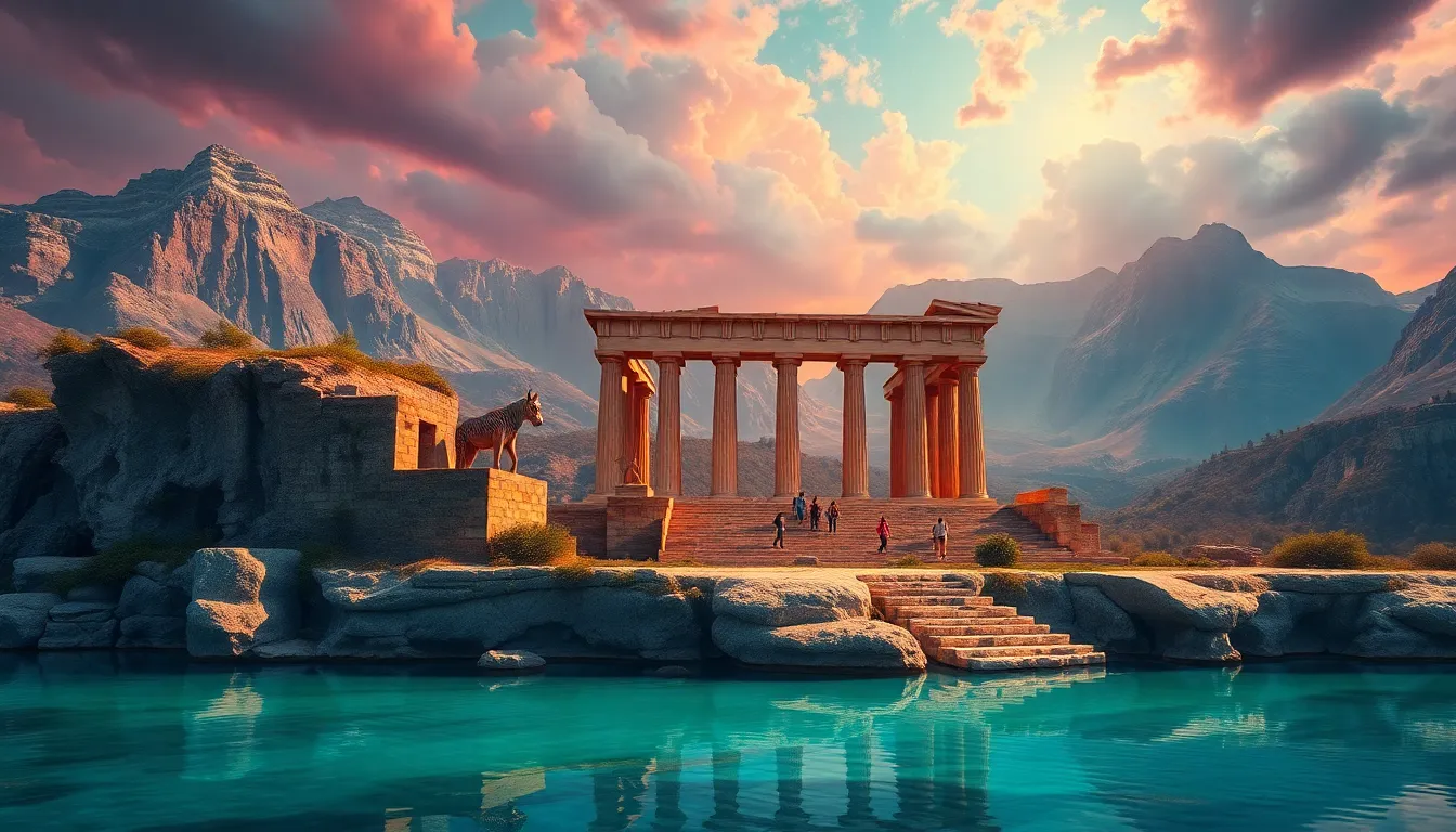 The Colorful Palette of Olympus: Greek Mythology Through Artistic Eyes