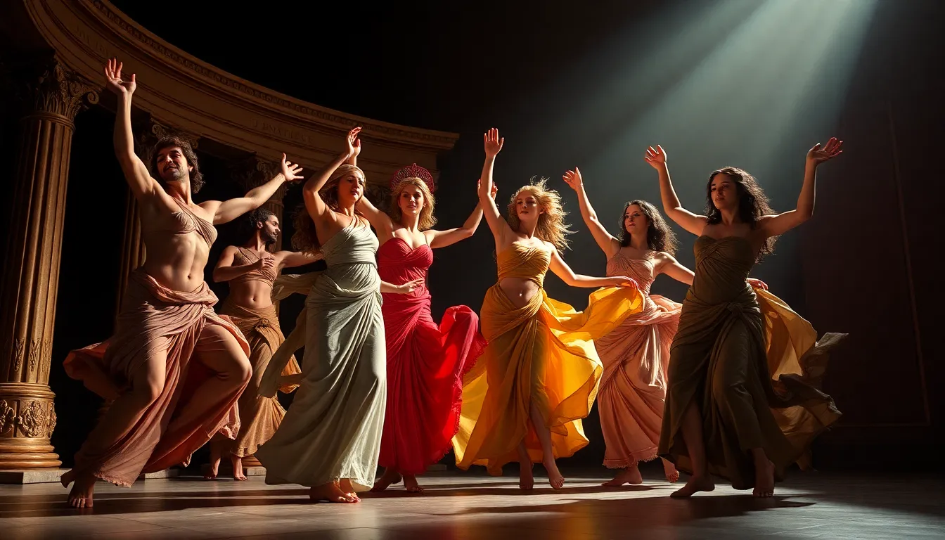 The Dance of the Muses: Greek Mythology and the Performing Arts